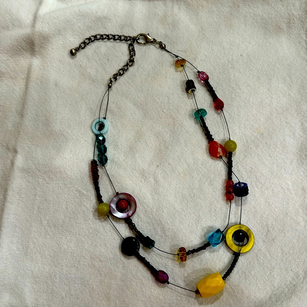 Chico’s Necklace - multi color beaded